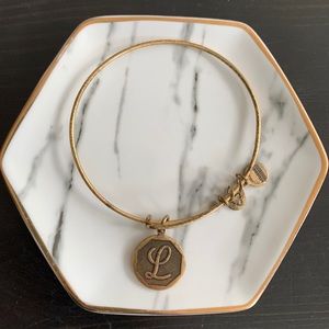 Alex and Ani “L” Initial Bracelet